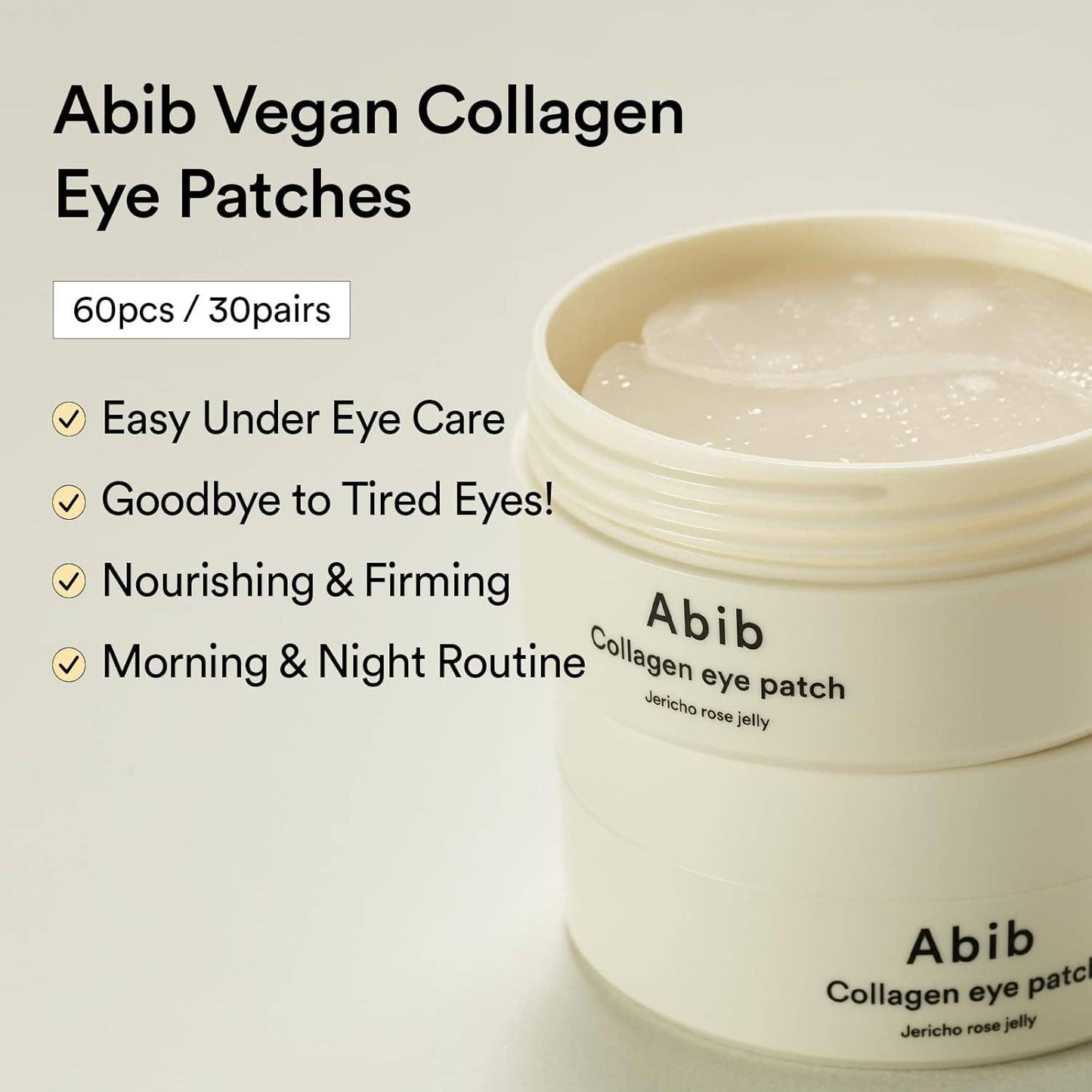 Abib Jericho Rose Jelly Collagen Eyepatch