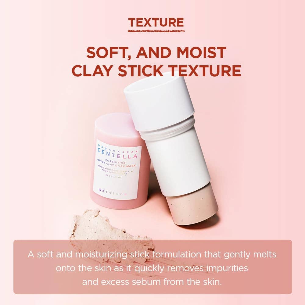 skin1004 Madagascar Centella Poremizing Quick Clay Stick