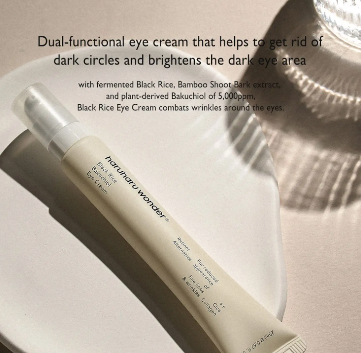 Haruharu Wonder Black Rice Bakuchiol Eye Cream