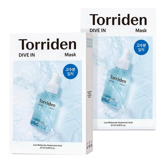 Torriden DIVE-IN Hyaluronic Acid Facial Sheet Mask